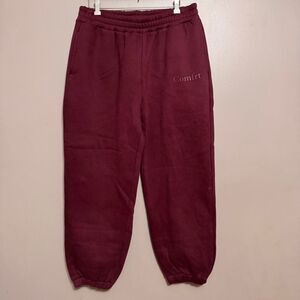 Comfrt Maroon Cloud sweatpants size XL